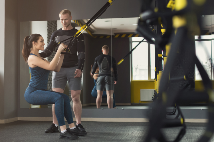 Personalized training plan for CrossFit athletes using suspension straps